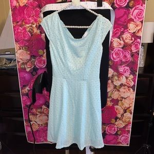 Light/baby blue dress